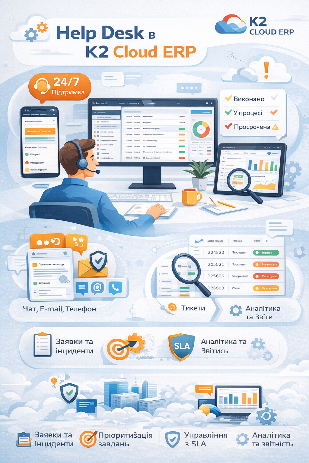 Help Desk в K2 ERP: досвід українських компаній на K2 ERP: Help Desk в K2 ERP