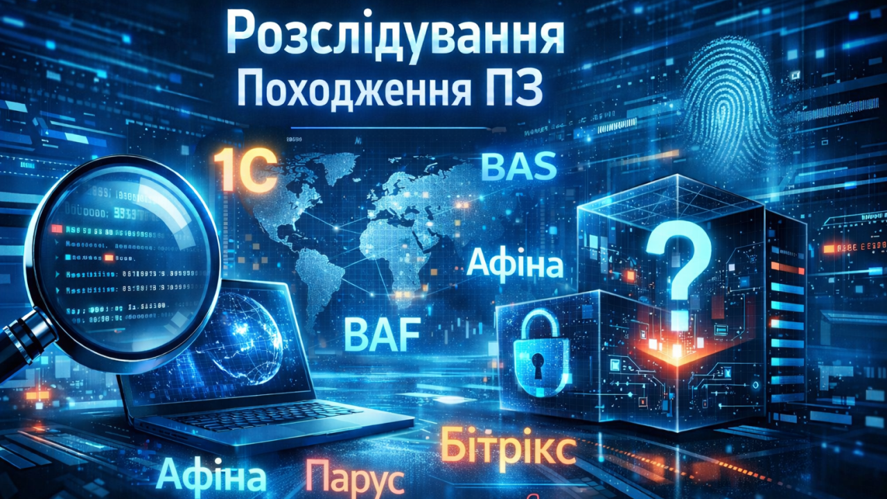 Розслідування похзодження ПЗ