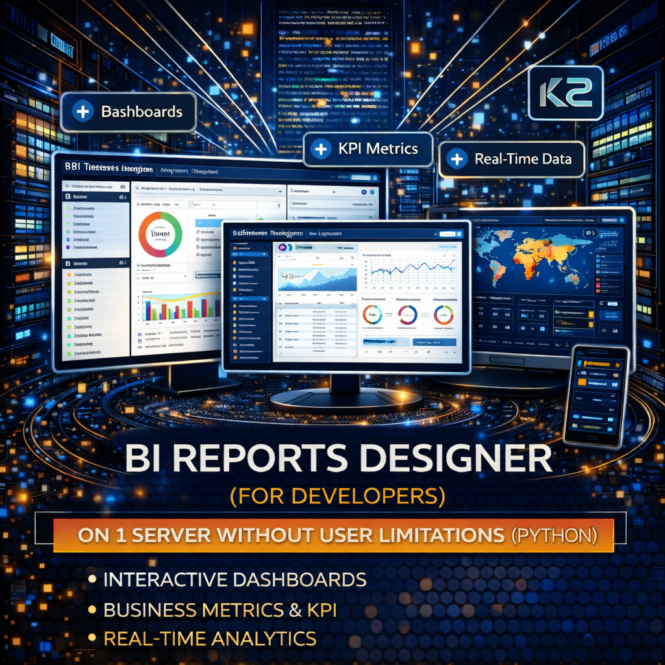 Конструктор BI звітів: досвід українських компаній на K2 ERP: Конструктор BI звітів 1 BI