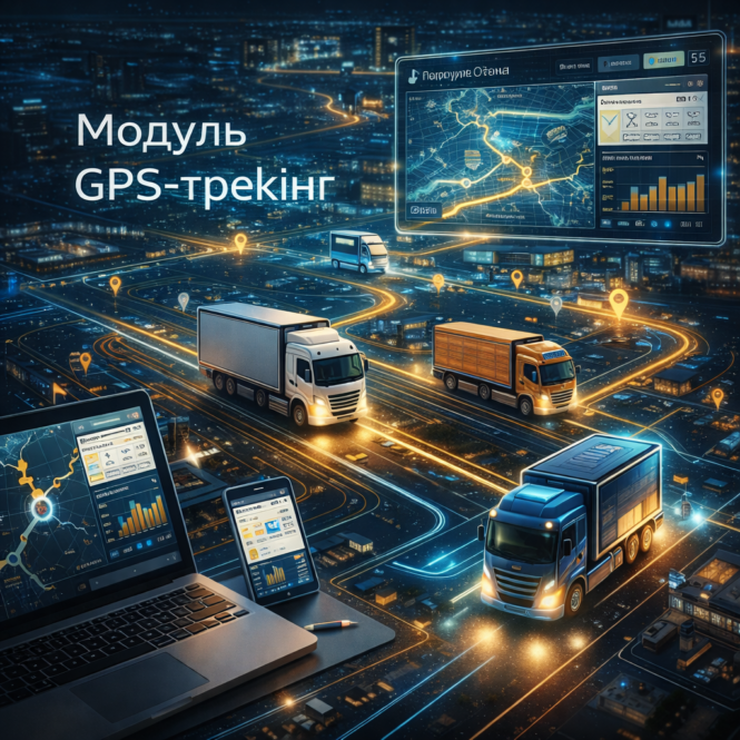 Модуль GPS-трекінг: досвід українських компаній на K2 ERP 1 gps-трекінг