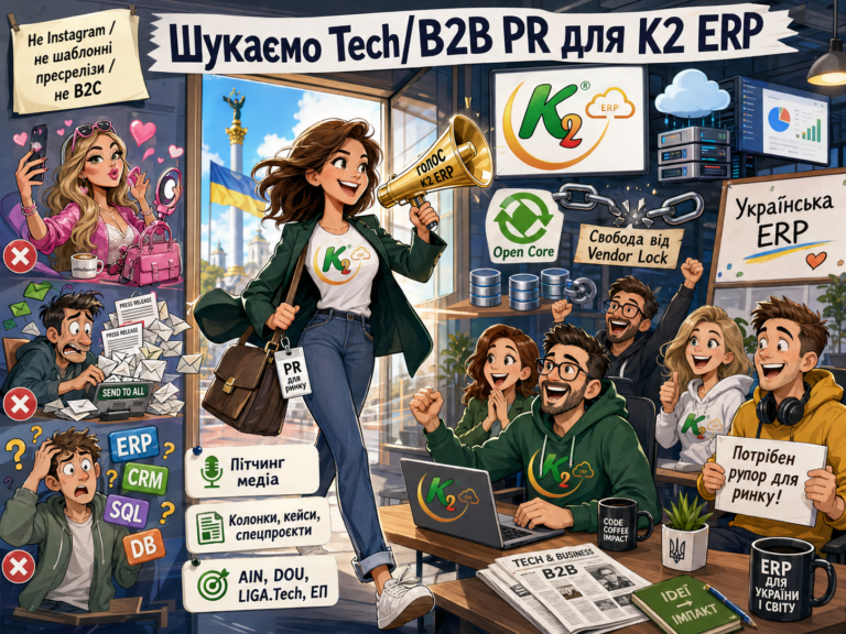 Шукаємо B2B Tech PR-менеджера, який допоможе нам “поховати” 1С/BAS в Україні: досвід українських …: Шукаємо B2B Tech PR-менеджера, який допо