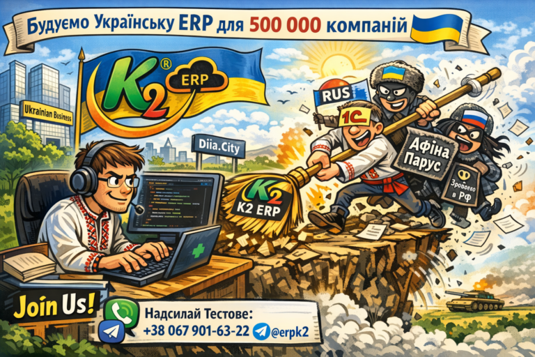 Python-розробник / Backend або Full-stack developer в K2 ERP: досвід українських компаній на K2 ERP: Python-розробник / Backend або Full-stac