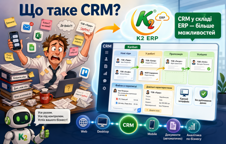 Що таке CRM і чому її інтеграція з ERP відкриває нові можливості для бізнесу: досвід українських …: Що таке CRM і чому її підключення з ERP