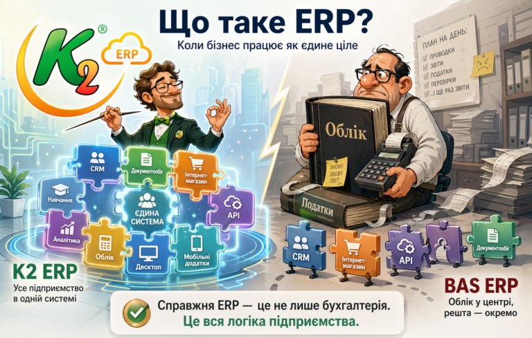 Що таке ERP — і чому справжня ERP-система починається там, де закінчується звичка зводити організація до бухгалтерії