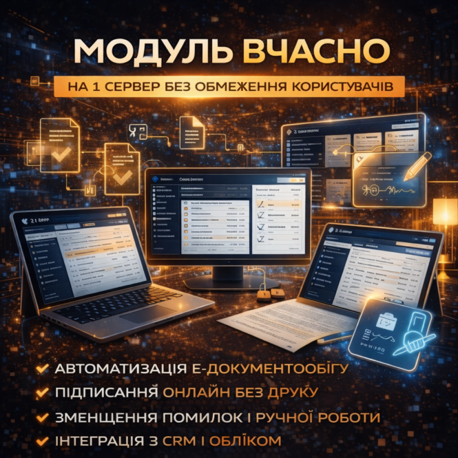 Модуль Вчасно: досвід українських компаній на K2 ERP 1 Вчасно