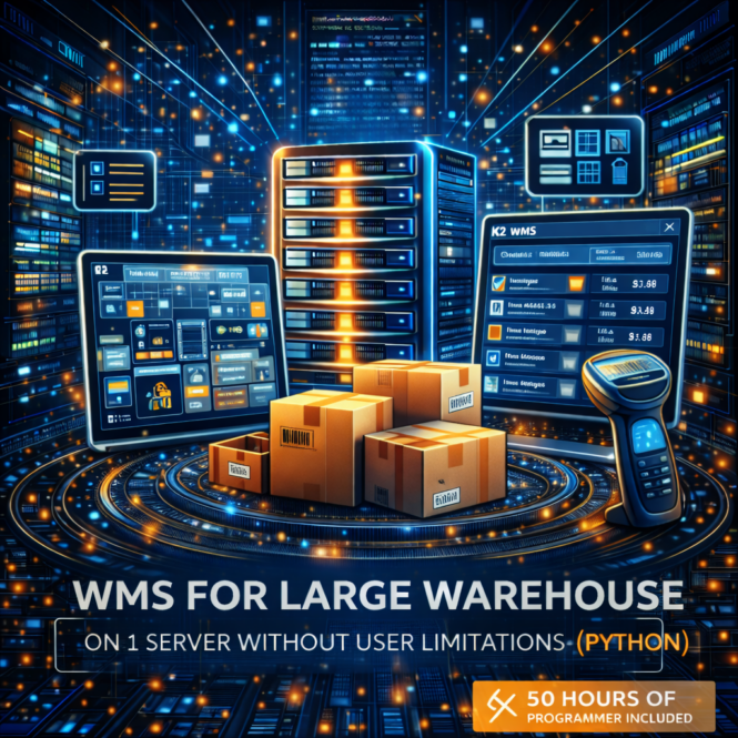 WMS для великого складу: досвід українських компаній на K2 ERP: WMS для великого складу 1 WMS для великого складу
