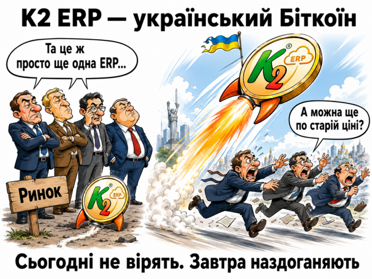 K2 ERP як український Біткоїн: досвід українських компаній на K2 ERP: K2 ERP як український Біткоїн